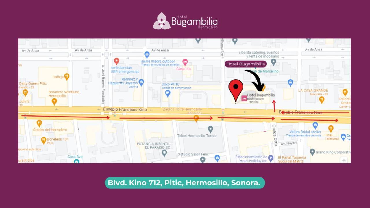 Hotel Bugambilia Hermosillo Ngoại thất bức ảnh